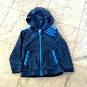 Adidas kids jacket zip up